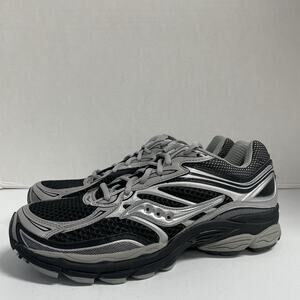 Saucony OG ProGrid Omni 9 Black Silver S70739 13 Size 10 Mesh Runner Workout